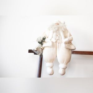 CHRISTMAS • VINTAGE HOLIDAY DÉCOR • SHELF SITTER SANTA CLAUS